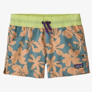 Patagonia Costa Rica Baggies Girls Shorts Size S
